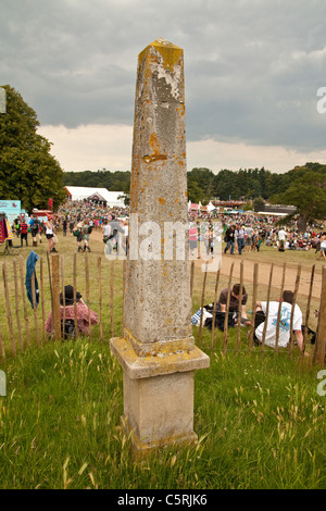 L'Obelisco a Latitude Festival 2011, Henham Park, Suffolk, Inghilterra.R.U. Foto Stock