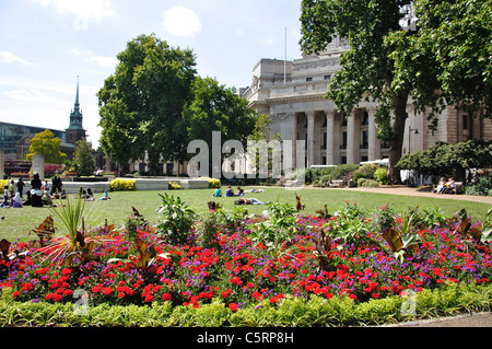 Trinity Square Gardens, Tower Hill, London Borough of Tower Hamlets, Greater London, England, United Kingdom Foto Stock