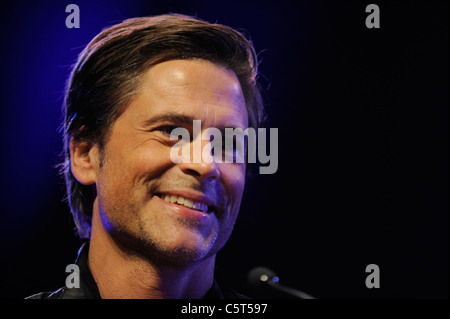 Rob Lowe colpo alla testa 2011 - Immagine Copyright Holly Wood colpi di testa Foto Stock