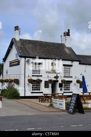 Il Wheatsheaf Hotel, Garstang Lancashire Foto Stock