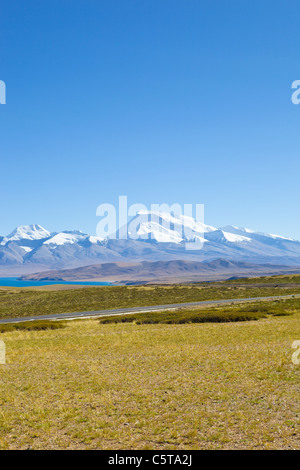 Il Tibet: mount naimonanyi Foto Stock