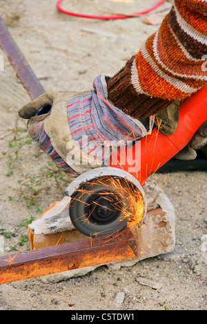 Winkelschleifer - smerigliatrice angolare 02 Foto Stock