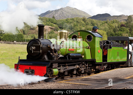 Ravenglass & Eskdale Railway, Cumbria. Foto Stock