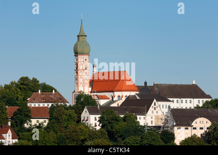 In Germania, in Baviera, Baviera superiore, vista di Andechs abbey Foto Stock