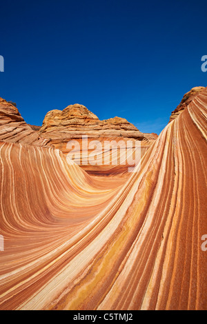 Stati Uniti d'America, Utah, North Coyote Buttes, wave Foto Stock