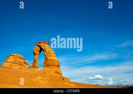 Stati Uniti d'America, Utah, Arches National Park, Delicate Arch Foto Stock