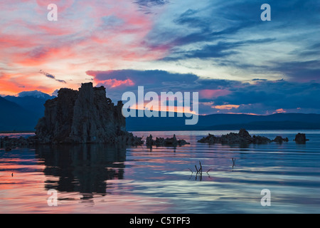 Stati Uniti, California, Sud Area di tufo, Mono Lago Foto Stock
