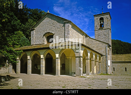 Arezzo.Il Santuario de La Verna. Foto Stock