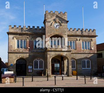 Shaftesbury Municipio Dorset England Regno Unito GB EU Europe Foto Stock