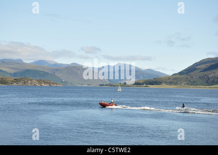 Ullapool, wester Ross, Loch Ginestra, Scotland, Regno Unito Foto Stock