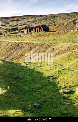 La miniera mangiatoie uffici presso il sito di Rosedale miniera Est Foto Stock