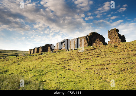 La miniera mangiatoie uffici presso il sito di Rosedale miniera Est Foto Stock