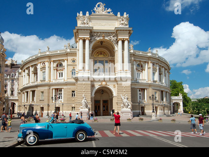 Opera e Balletto, Odessa, Ucraina Foto Stock