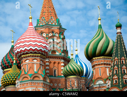 San Basilio - la cattedrale di Mosca, Russia Foto Stock