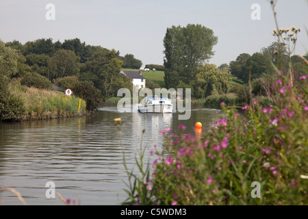 Beccles Waveney Fiume Suffolk Foto Stock