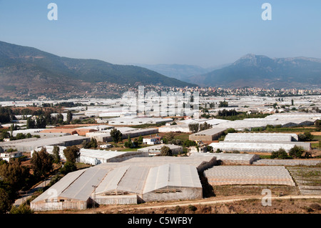 Sud Turchia serra serra Azienda agricola Foto Stock