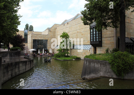 La Neue Pinakothek di Monaco di Baviera, Germania. Foto Stock