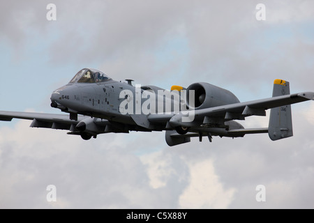 Il USAF Fairchild Republic A-10 A10 Thunderbolt II altrimenti noto come il Warthog o Tankbuster Foto Stock