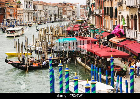 L'Italia, Venezia, Canale Grande Foto Stock