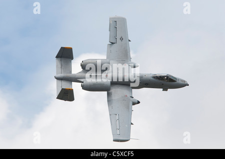 Fairchild Republic A-10C Thunderbolt II dalla A-10 West Demo Team di 354Fighter Squadron, United States Air Force Foto Stock