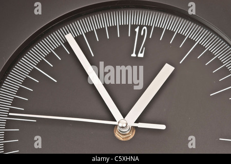 Mostra orologio quasi 1 un orologio Foto Stock