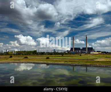 Tilbury power station. Foto Stock