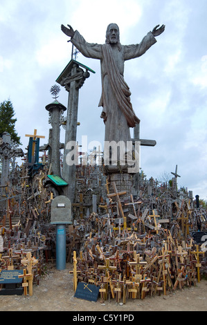 Collina delle Croci, Siauliai, Lituania Foto Stock