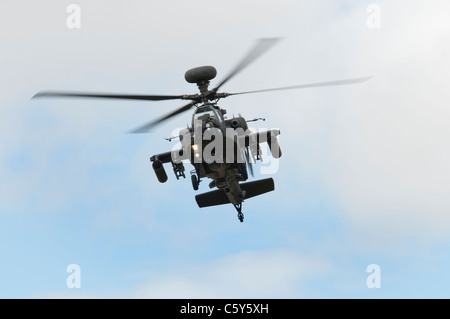Augusta Westland Apache () Boeing AH1 elicottero d'assalto ZJ232 dal British Army Air Corps visualizza a 2011 Air Tattoo Foto Stock