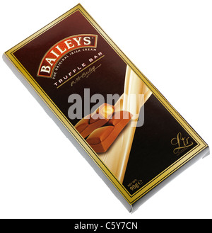 90 grammo blocco di Baileys Tartufo cioccolato ripieno bar. Foto Stock