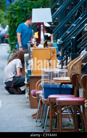 Garage vendita Park Avenue Montreal Canada Foto Stock