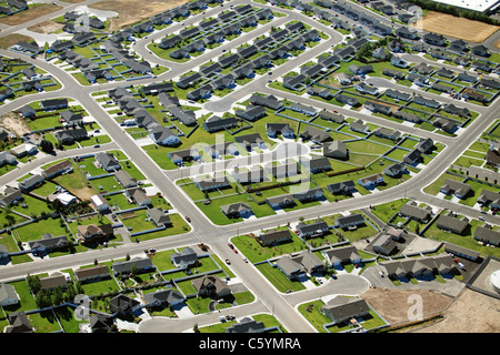 Zona residenziale Foto Stock