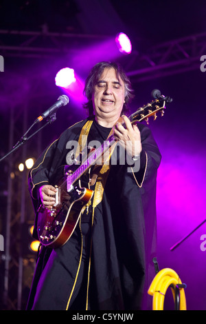 Os Mutantes esibirsi sul palco di parola, Latitude Festival 2011, Suffolk, Inghilterra. Foto Stock