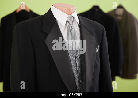 Stati Uniti d'America, Illinois, Metamora, manichino visualizzazione stallieri suit Foto Stock