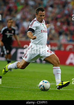 AC Milan giocatore Antonio Cassano in azione Foto Stock