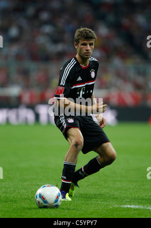 FC Bayern Monaco giocatore Thomas Mueller in azione. Foto Stock