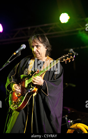 Os Mutantes esibirsi sul palco di parola, Latitude Festival 2011, Suffolk, Inghilterra. Foto Stock