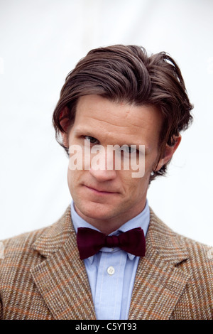 Matt Smith in Dr Who costume Foto Stock