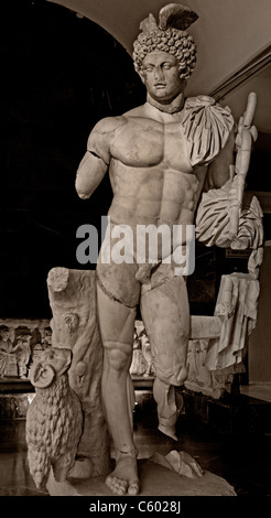 Hermes greco Dio romano 2th secondo, Cent AC Perge Perga Turchia Foto Stock