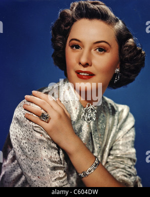 BARBARA STANWYCK (1907-1990) noi TV e attrice cinematografica circa 1958 Foto Stock