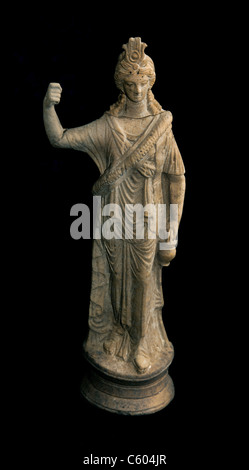 Statuetta romana in marmo Perge Perge1 - 2 Cent annuncio della Turchia Foto Stock