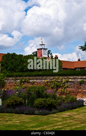 Torre dell Orologio a Ingatestone Hall Foto Stock