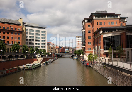 Temple Quay, centro di Bristol, Inghilterra, Regno Unito Foto Stock