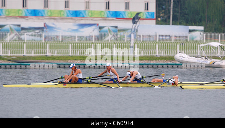 KATH GRAINGER DEBBIE FLOOD F GRAN BRETAGNA lo stadio olimpico di Pechino CINA 17 Agosto 2008 Foto Stock