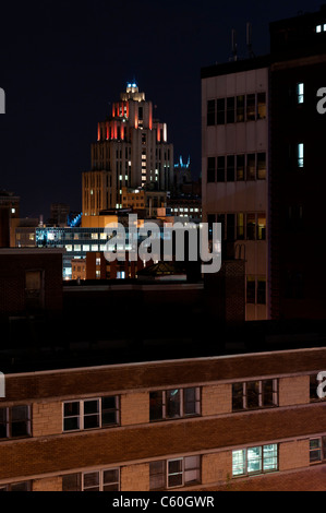 Edificio Aldred nella vecchia Montreal, QC Foto Stock