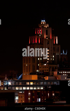 Edificio Aldred nella vecchia Montreal, QC Foto Stock