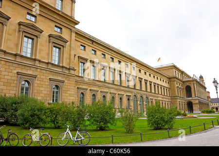Il Monaco di Baviera Residenz, ex palazzo reale dei sovrani bavaresi nel centro della città di Monaco di Baviera Foto Stock