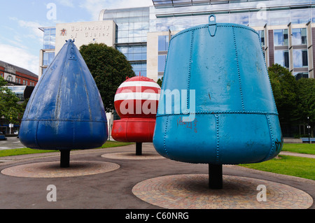 "Le boe' fuori Belfast College of Art Foto Stock