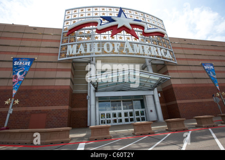 Il Mall of America bloomington Minnesota Stati Uniti d'America Foto Stock