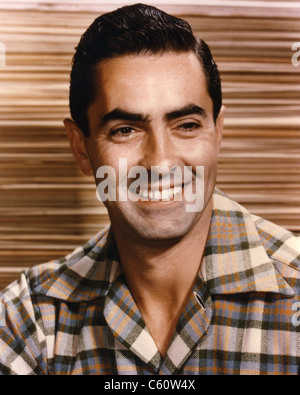 TYRONE POWER (1914-1958) Noi stadio e attore di cinema di 1940 Foto Stock