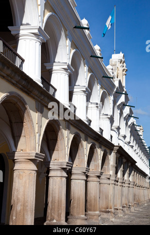 Palacio Capitanes Generales, Antigua, Guatemala Foto Stock